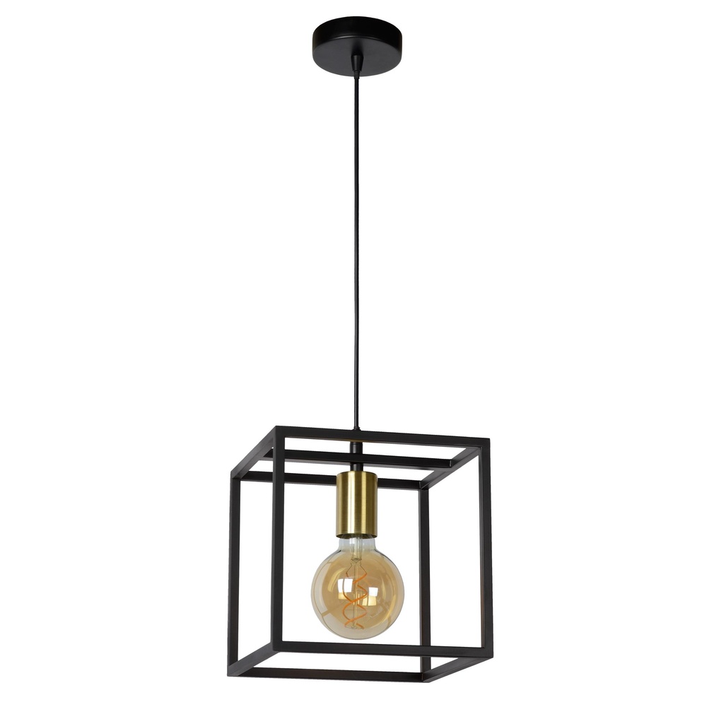Lucide HanglampRuben zwart - 00424/01/30